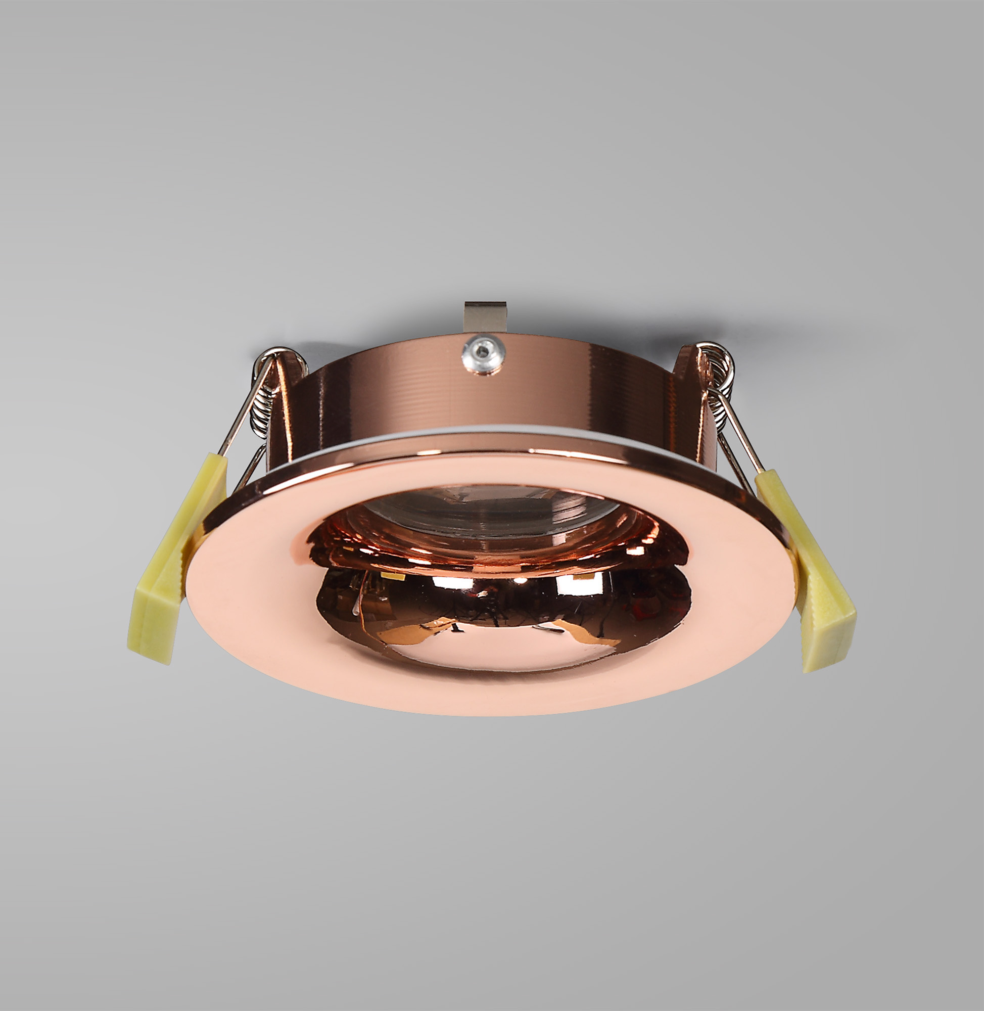 Bruve GU10 Recessed Round Rose Gold IP65 Downlighter, Cut-Out 68mm DX200406  Dlux Bruve IP65